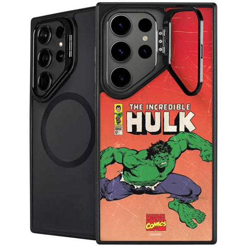 Marvel Classic Comics The Incredible Hulk Galaxy S25 Ultra Kickstand Case